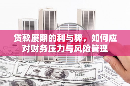 南竿贷款展期的利与弊，如何应对财务压力与风险管理
