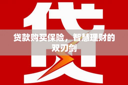 南竿贷款购买保险，智慧理财的双刃剑