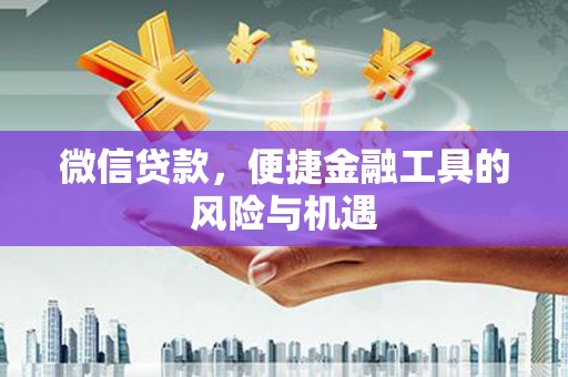 南竿微信贷款，便捷金融工具的风险与机遇
