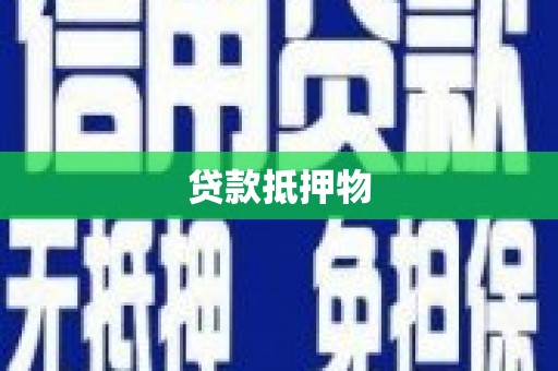 南竿贷款抵押物