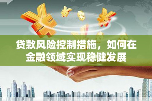 南竿贷款风险控制措施，如何在金融领域实现稳健发展
