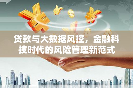 南竿贷款与大数据风控，金融科技时代的风险管理新范式