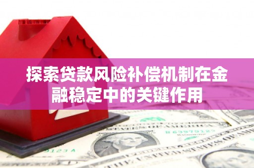南竿探索贷款风险补偿机制在金融稳定中的关键作用
