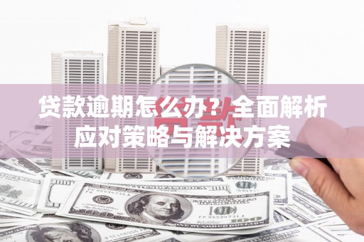 南竿贷款逾期怎么办？全面解析应对策略与解决方案