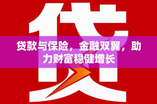 南竿贷款与保险，金融双翼，助力财富稳健增长