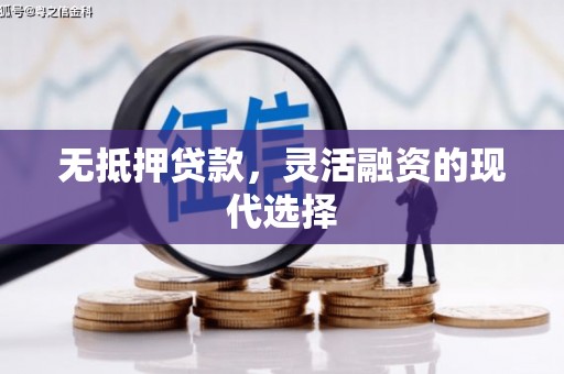 南竿无抵押贷款，灵活融资的现代选择