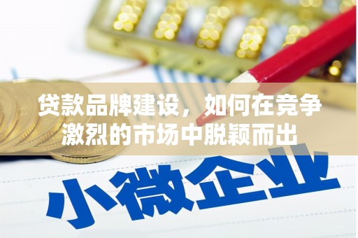 南竿贷款品牌建设，如何在竞争激烈的市场中脱颖而出