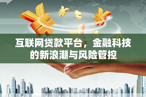 南竿互联网贷款平台，金融科技的新浪潮与风险管控