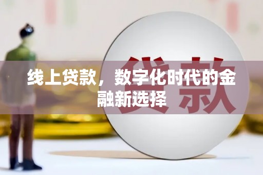 南竿线上贷款，数字化时代的金融新选择