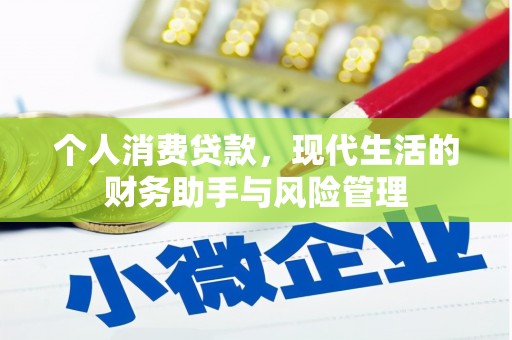 南竿个人消费贷款，现代生活的财务助手与风险管理