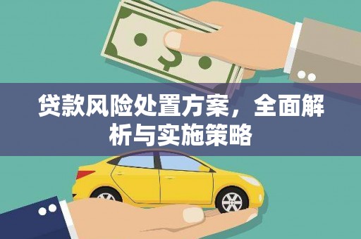 南竿贷款风险处置方案，全面解析与实施策略